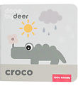 Done by Deer Cardboard book - Croco - Color mix Done by Deer Cardboard book - Croco - Color mix