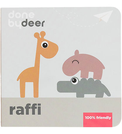 Livre en carton Done by Deer - Raffi - Mélange de couleurs Livre en carton Done by Deer - Raffi - Mélange de couleurs