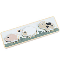 Done by Deer Sensory Jigsaw Puzzle - Yiny Farm - Color mix Done by Deer Sensory Jigsaw Puzzle - Yiny Farm - Color mix