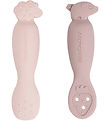 Done by Deer Learning spoon Set - Tiny Farm - Powder Done by Deer Learning spoon Set - Tiny Farm - Powder
