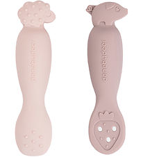 Done by Deer Learning spoon Set - Tiny Farm - Powder