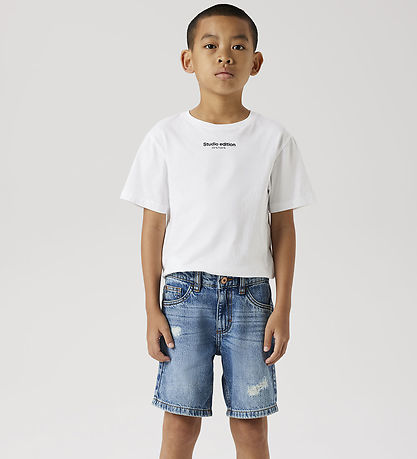 Shorts Name It - Noos - NkmSilas - Medium+ Blue Denim Shorts Name It - Noos - NkmSilas - Medium+ Blue Denim