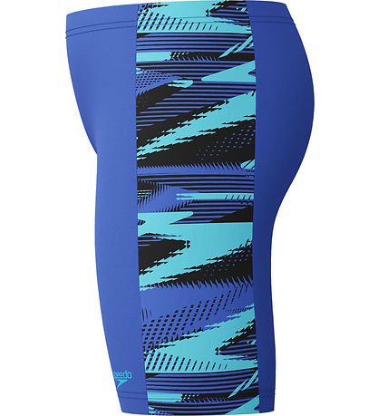 Speedo Swim Trunks - HyperBoom Panel Jammer - Blue w. Print