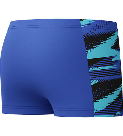 Caleçons de Bain Speedo - Panneau HyperBoom - Bleu av. Imprimé