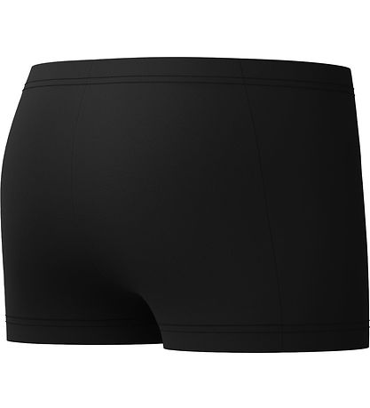 Speedo Swim Trunks - Plastisol Placement - Black w. Orange