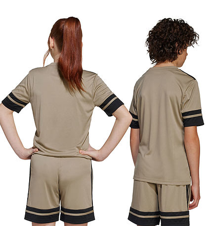 adidas Performance T-shirt - Squadra25 - Blanch Cargo/Black/Warm