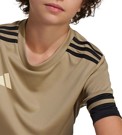 adidas Performance T-shirt - Squadra25 - Blanch Cargo/Black/Warm