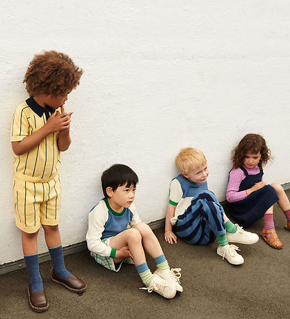 FUB Shorts - Knitted - Vanilla/Dark Navy