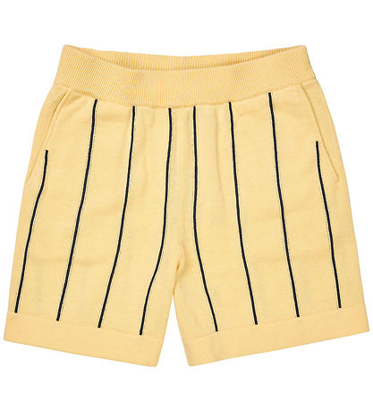 FUB Shorts - Knitted - Vanilla/Dark Navy
