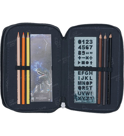Beckmann Etui m. Inhoud - Tech Rex - Zwart
