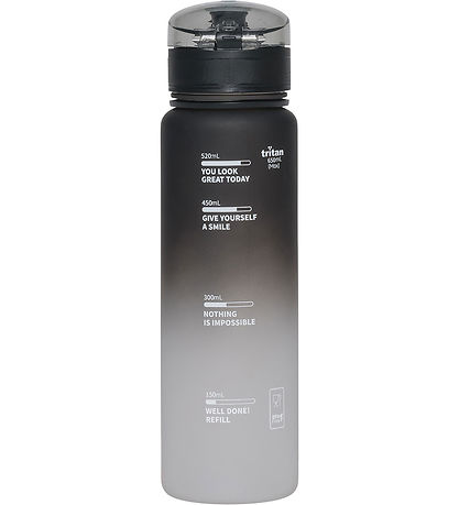Beckmann Trinkflasche - 650 ml - Black Farbverlauf