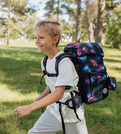 Beckmann School Bag Set - Classic+ - Ninja Elements - Black Beckmann School Bag Set - Classic+ - Ninja Elements - Black