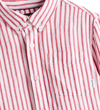 Tommy Hilfiger Shirt - Primary Red Stripe