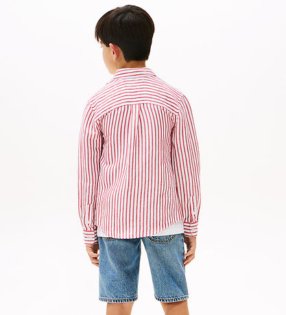 Tommy Hilfiger Shirt - Primary Red Stripe