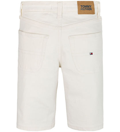 Tommy Hilfiger Shorts - Denim - Modern Straight - White Tommy Hilfiger Shorts - Denim - Modern Straight - White