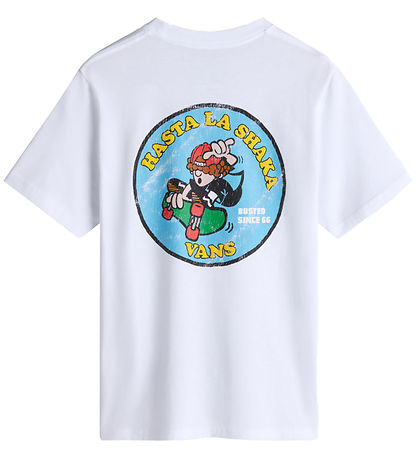 Vans T-shirt - Hasta La Shaka - White