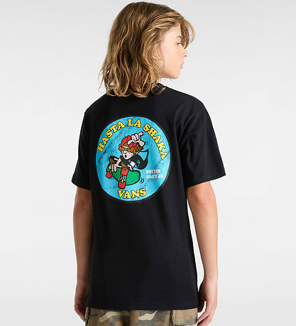 Vans T-shirt - Hasta La Shaka - Black