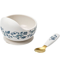 Elodie Details Bowl w. Spoon - Silicone - Garden Leo Toilet Elodie Details Bowl w. Spoon - Silicone - Garden Leo Toilet