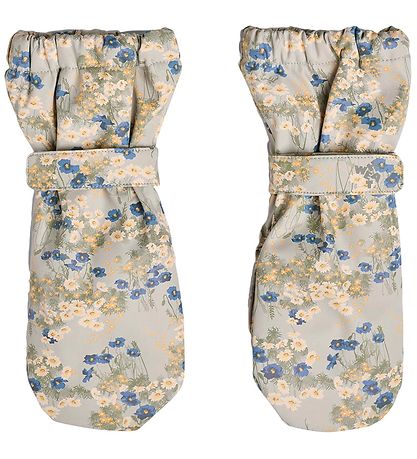 Wheat Mittens w. Fleece - PU - Rily - Meadow Lake