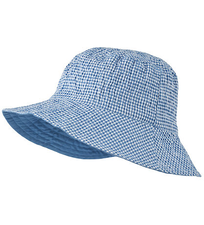 Liewood Bøttehatt - Damon - Vendbar - Sjekk Riverside/Crisp Whit