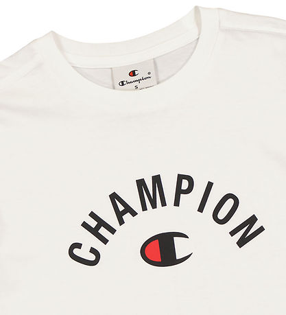 Champion T-shirt - White w. Logo