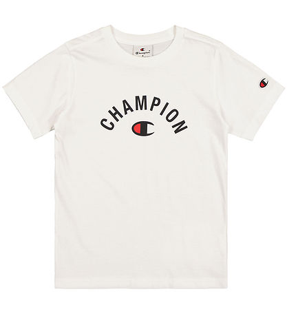Champion T-shirt - White w. Logo