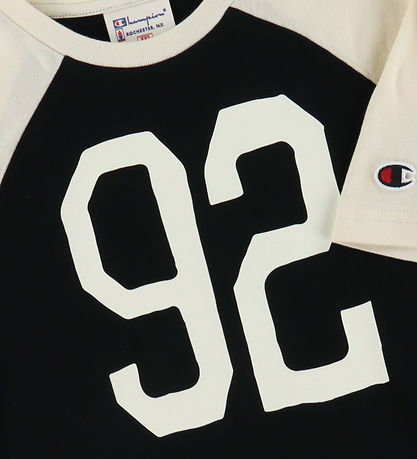 Champion T-shirt - Black/White