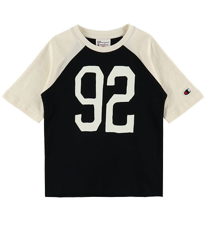 Champion T-shirt - Black/White