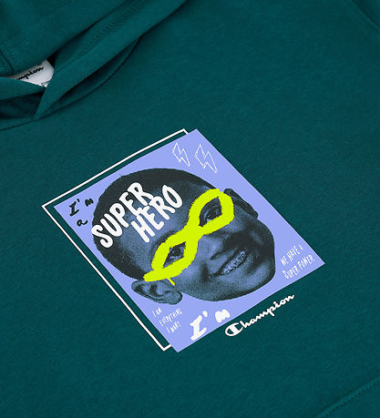 Champion Kapuzenpullover - Grün