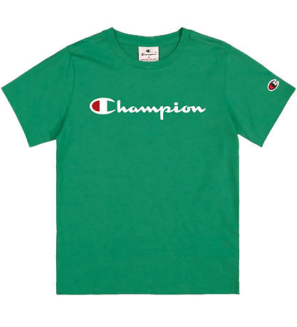 Champion T-paita - Vihreä M. Logo