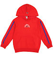 Champion Kapuzenpullover - Rot m. Logo