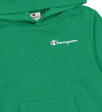 Champion Hoodie - Green w. Logo