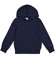 Sweat à Capuche Champion - Bleu av. Logo