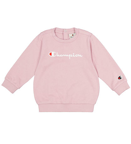 Champion Collegesetti - Crewneck - Laivastonsininen/Vaaleanpunai