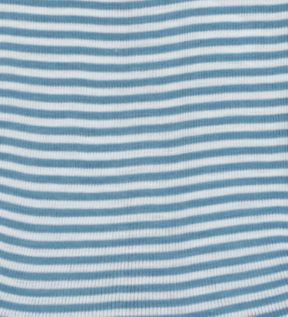 Joha Leggings - Rib - Wool/Silk - Off White/Blue Joha Leggings - Rib - Wool/Silk - Off White/Blue