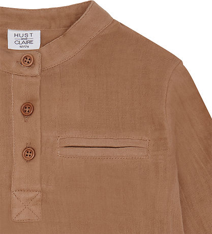 Hust and Claire Shirt - Muslin - Breeds - Warm Sand