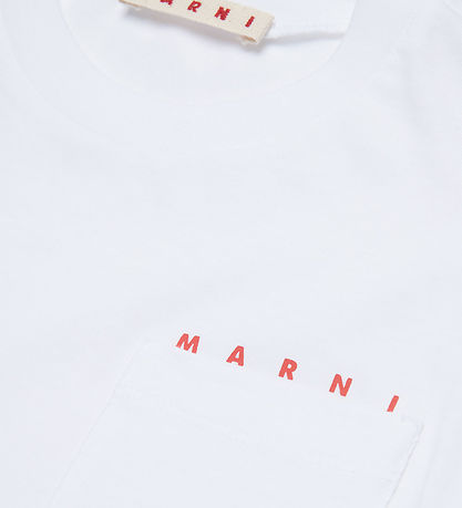 Marni T-shirt - White w. Pocket