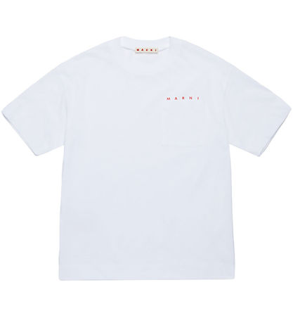 Marni T-shirt - White w. Pocket