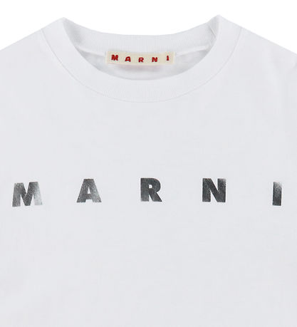 Marni T-shirt - Cropped - White