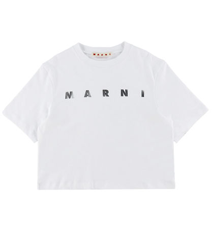 Marni T-shirt - Cropped - White