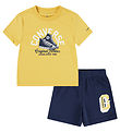 Converse Shorts Set - T-shirt/Shorts - Yellow/Converse Navy Converse Shorts Set - T-shirt/Shorts - Yellow/Converse Navy