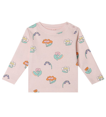 Stella McCartney Kids Tröja - Viola m. Blommor Stella McCartney Kids Tröja - Viola m. Blommor