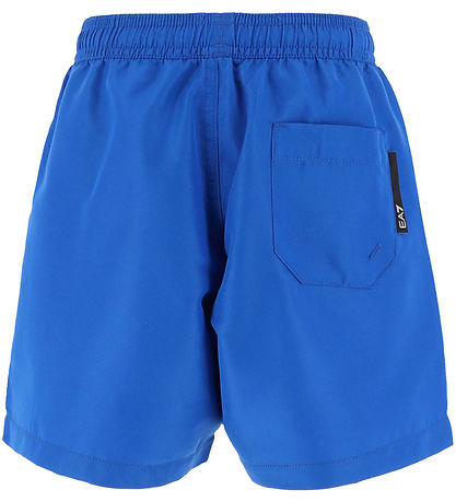 EA7 Swim Shorts - Turkish Sea w. Logo Stripe