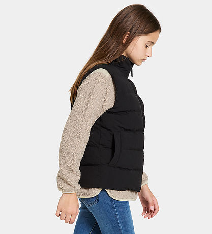 Didriksons Puffer Vest - Kilo - Black