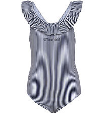 Hummel Swimsuit - HmlFrilli - Navy Blazer/Bright White Hummel Swimsuit - HmlFrilli - Navy Blazer/Bright White