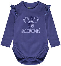 Hummel Bodysuit l/s - HmlEline - Skipper Blue Hummel Bodysuit l/s - HmlEline - Skipper Blue