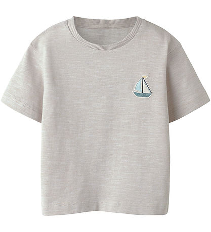 Name It T-shirt - NmmFredery - Iceland Fossil Name It T-shirt - NmmFredery - Iceland Fossil