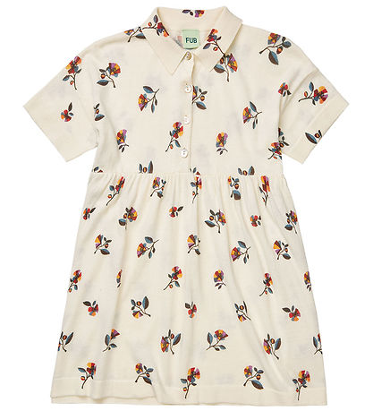 FUB Dress - Ecru/Flower
