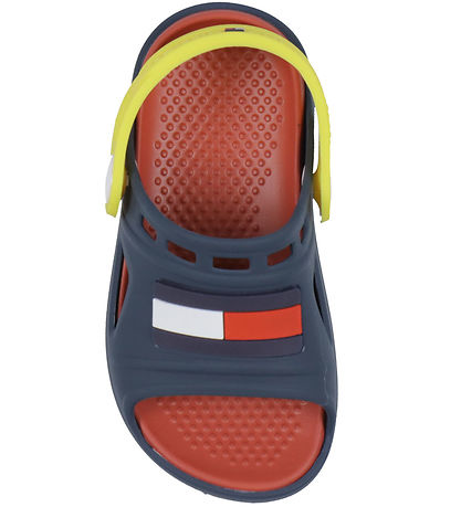 Tommy Hilfiger Sandals - Comfortable - Blue/Yellow