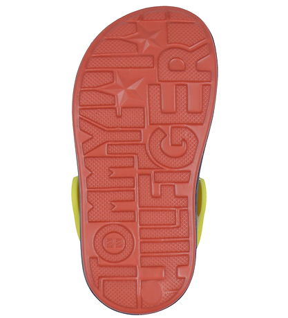 Tommy Hilfiger Sandals - Comfortable - Blue/Yellow